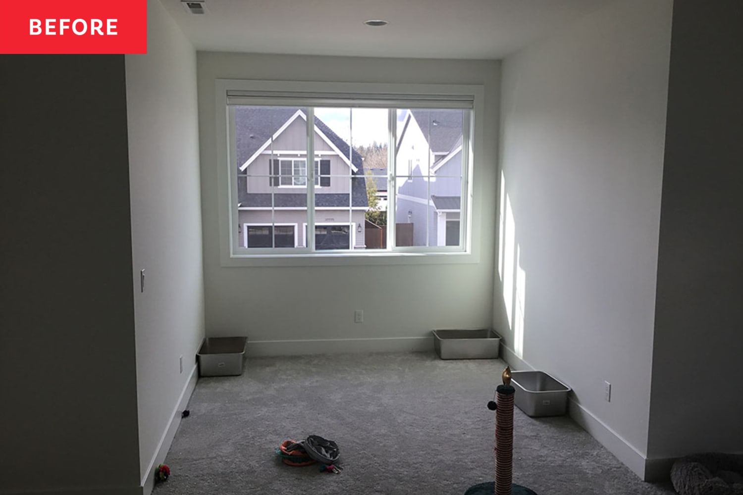 Media Room Renovation Before and After Photos Apartment Therapy