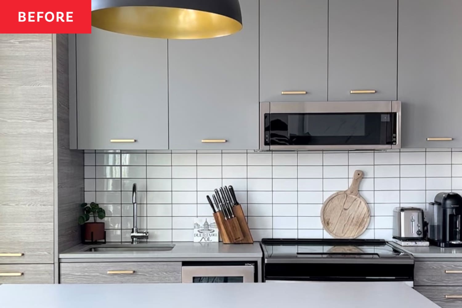 RenterFriendly Open Shelving Before and After Photos Apartment Therapy