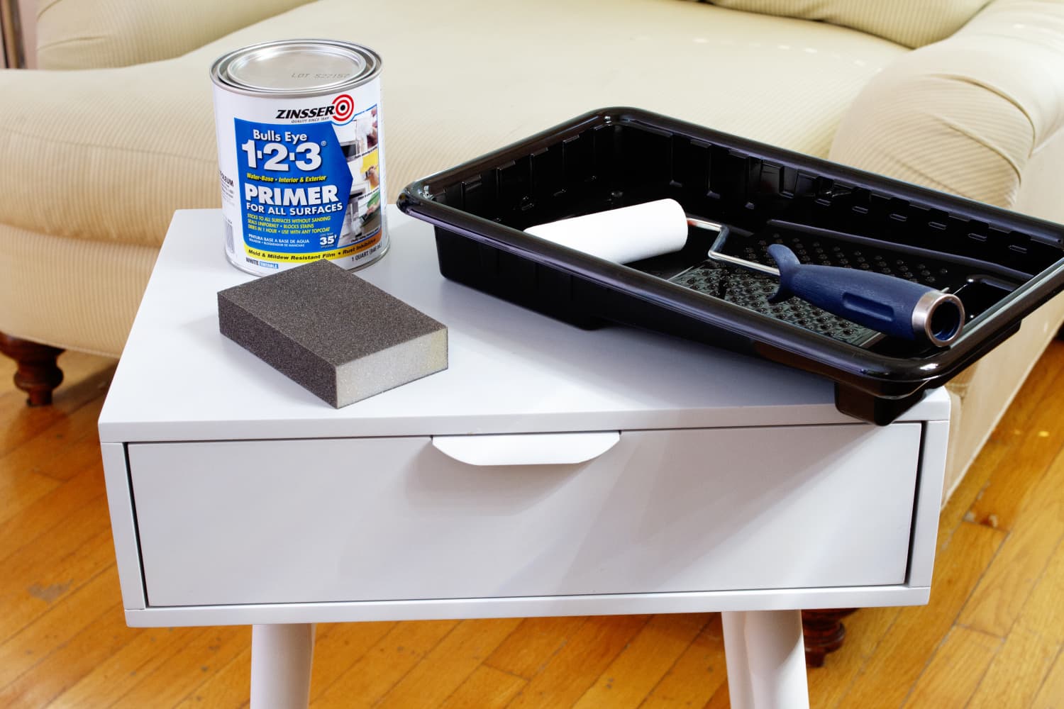 How to Paint Laminate IKEA Furniture the Right Way Apartment Therapy