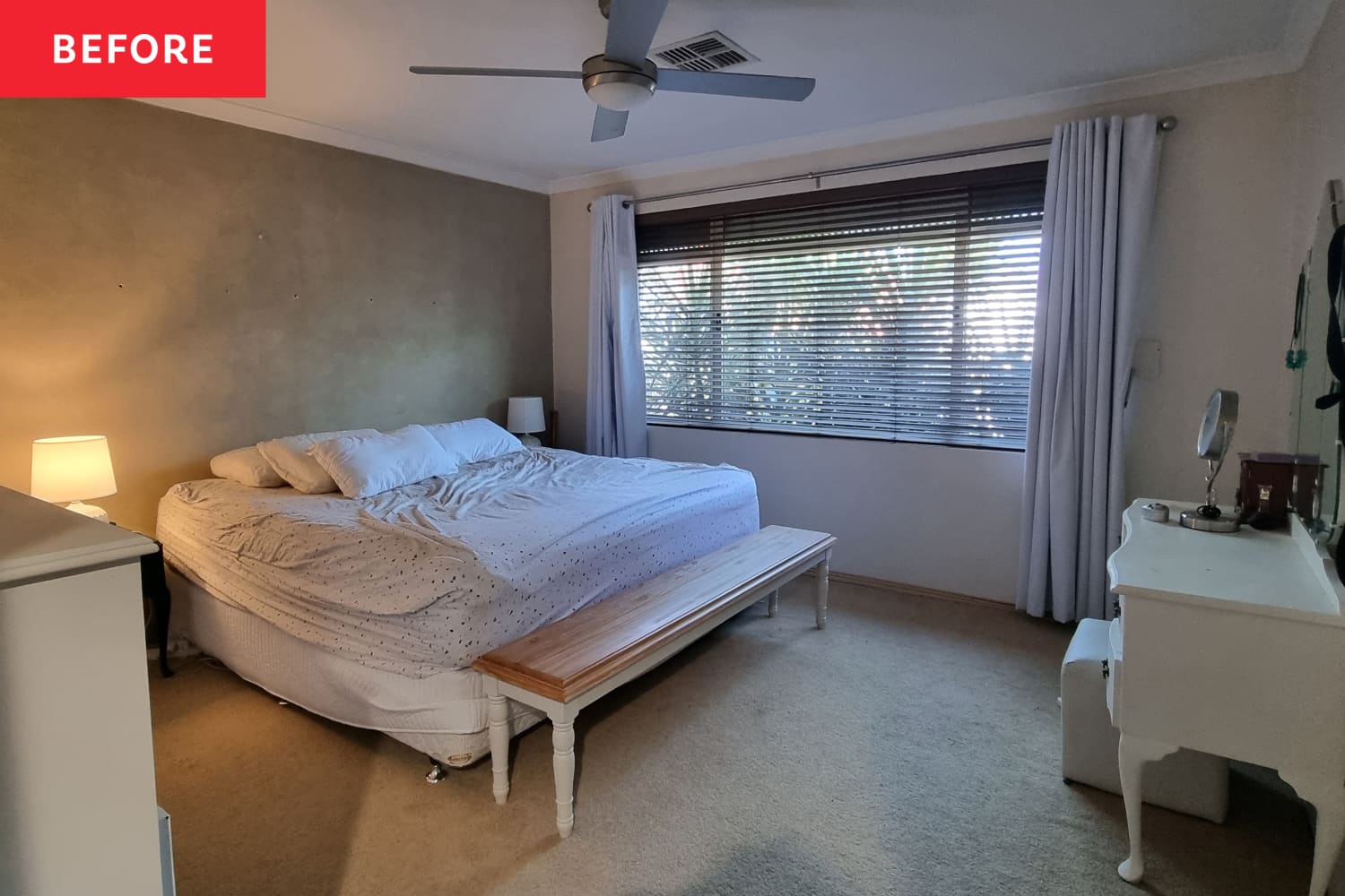 See How BudgetFriendly DIYs Rescue an “Embarrassing” Bedroom