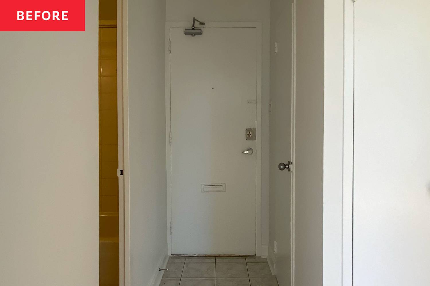 An Entryway’s Renter-Friendly $200 Makeover Adds Storage & Style ...