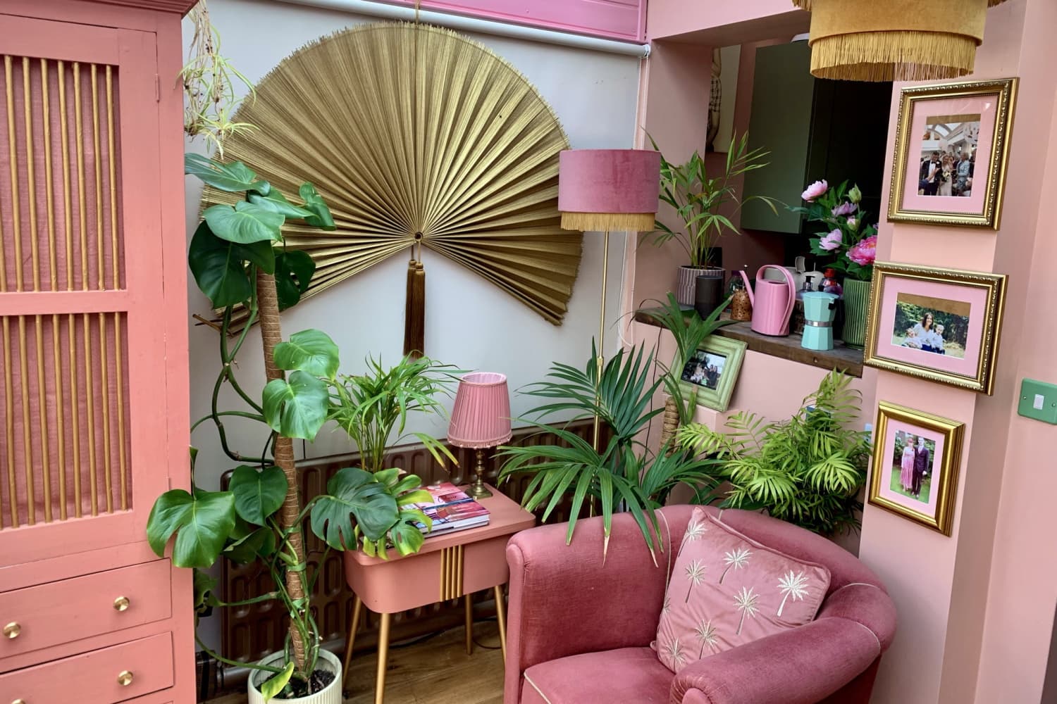 Colorful UK Home with Pink Garden Photos | Apartment Therapy
