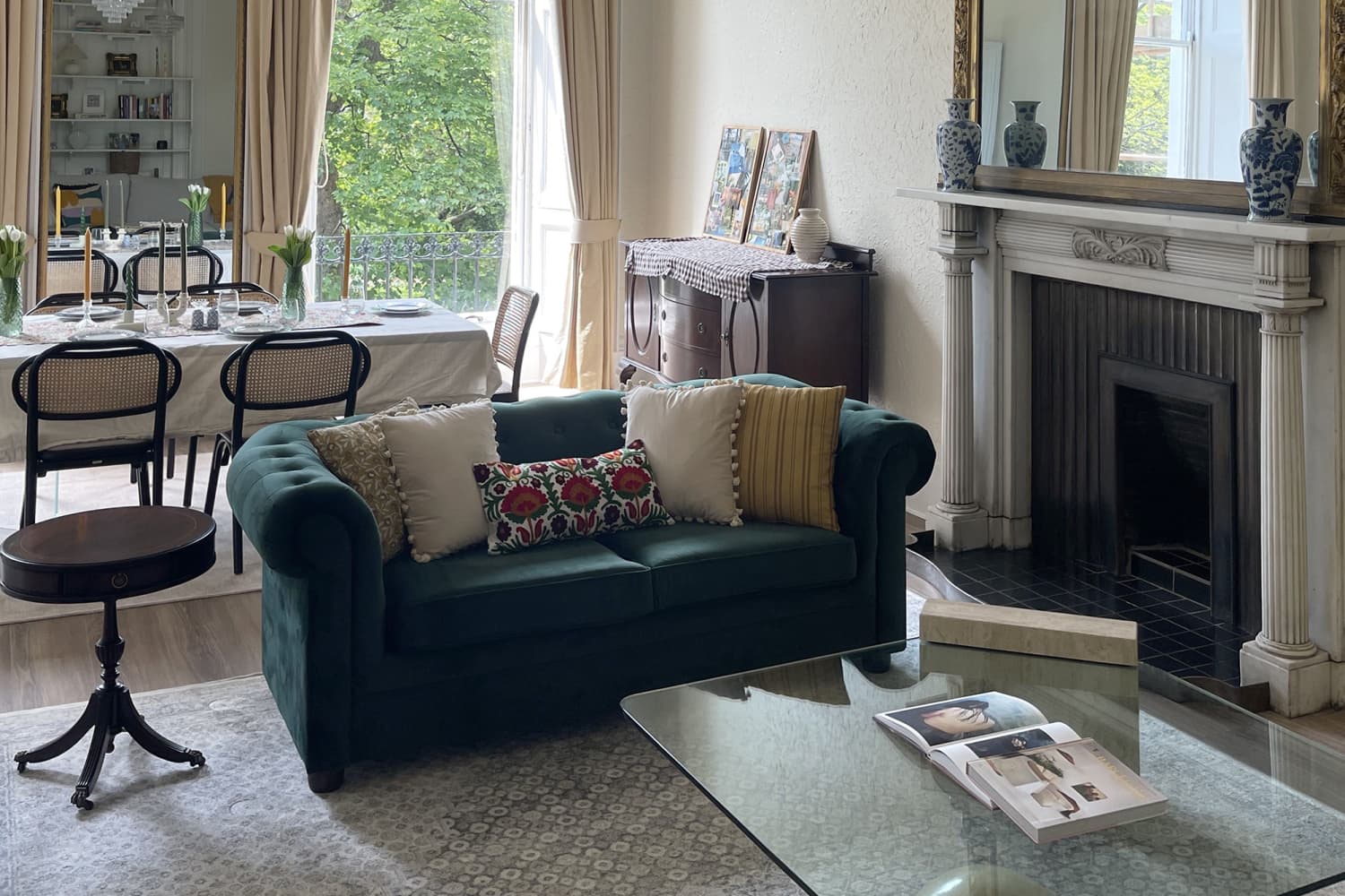 See Photos of a Traditional & Modern Edinburgh Apartment