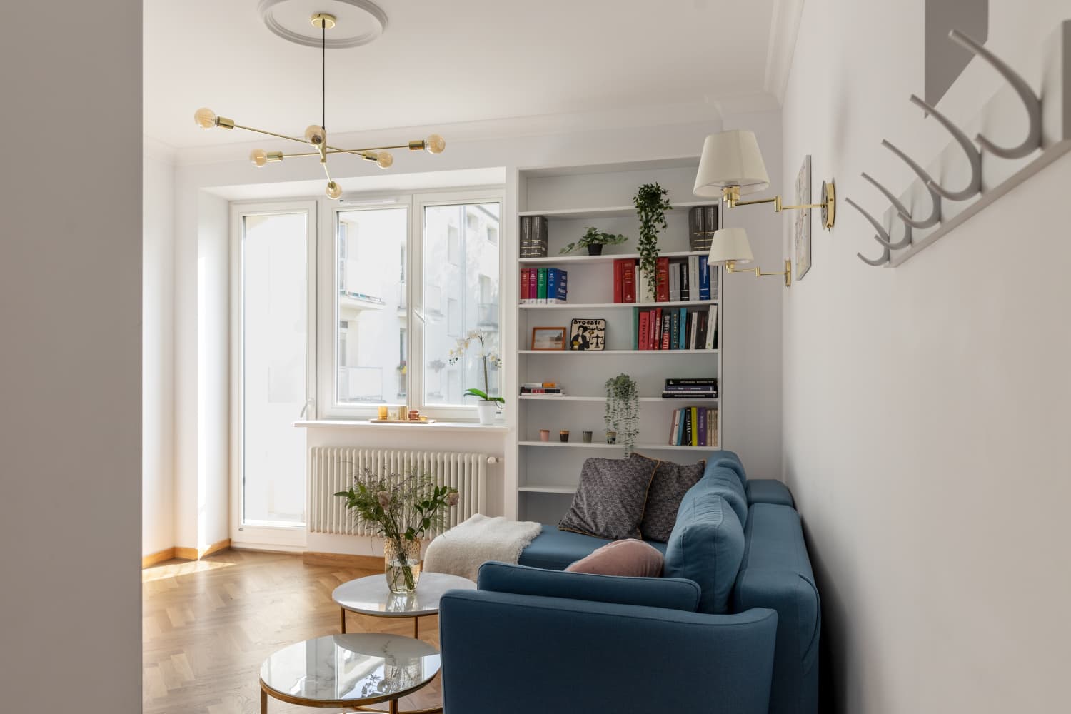 Tour a Tiny Parisian-Style Polish Apartment: Photos