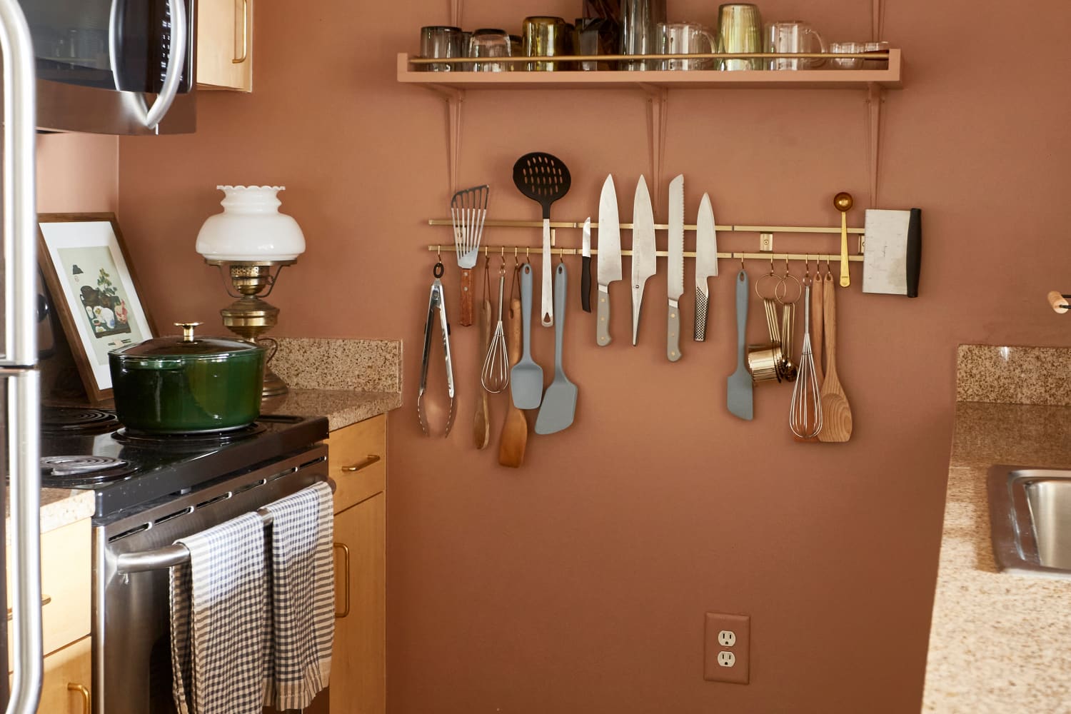 This Controversial Shelving “Trend” Is Actually the Most Functional Part of My Kitchen