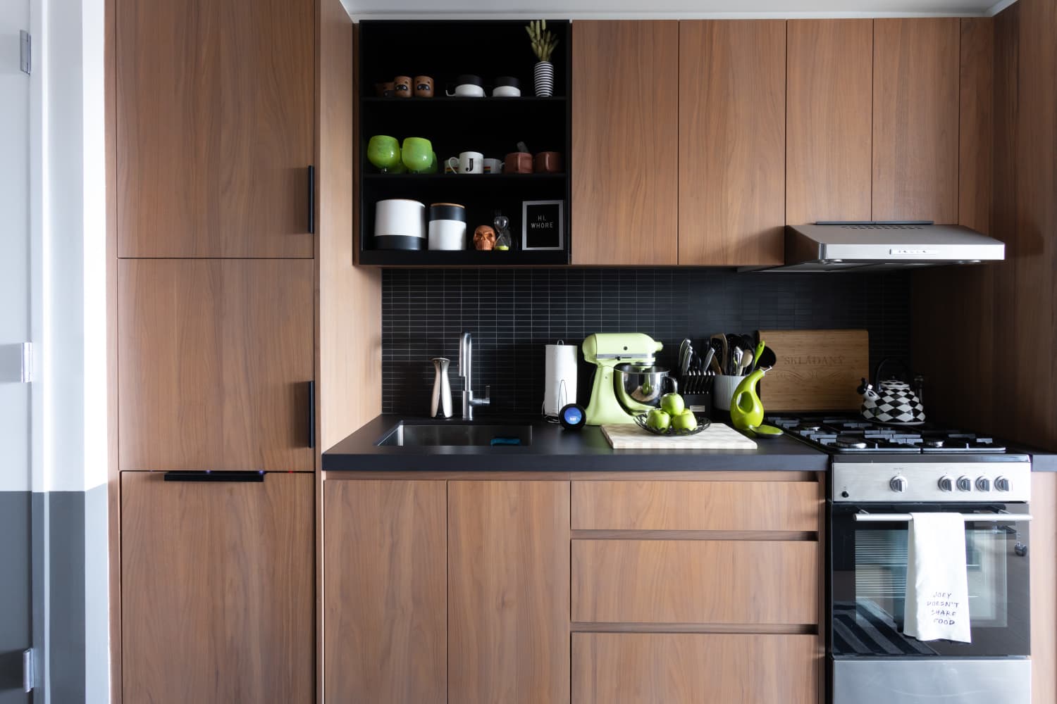 The Super Chic Organizing Find That Instantly Doubled the Space In My Cramped, Tiny Kitchen Cabinets