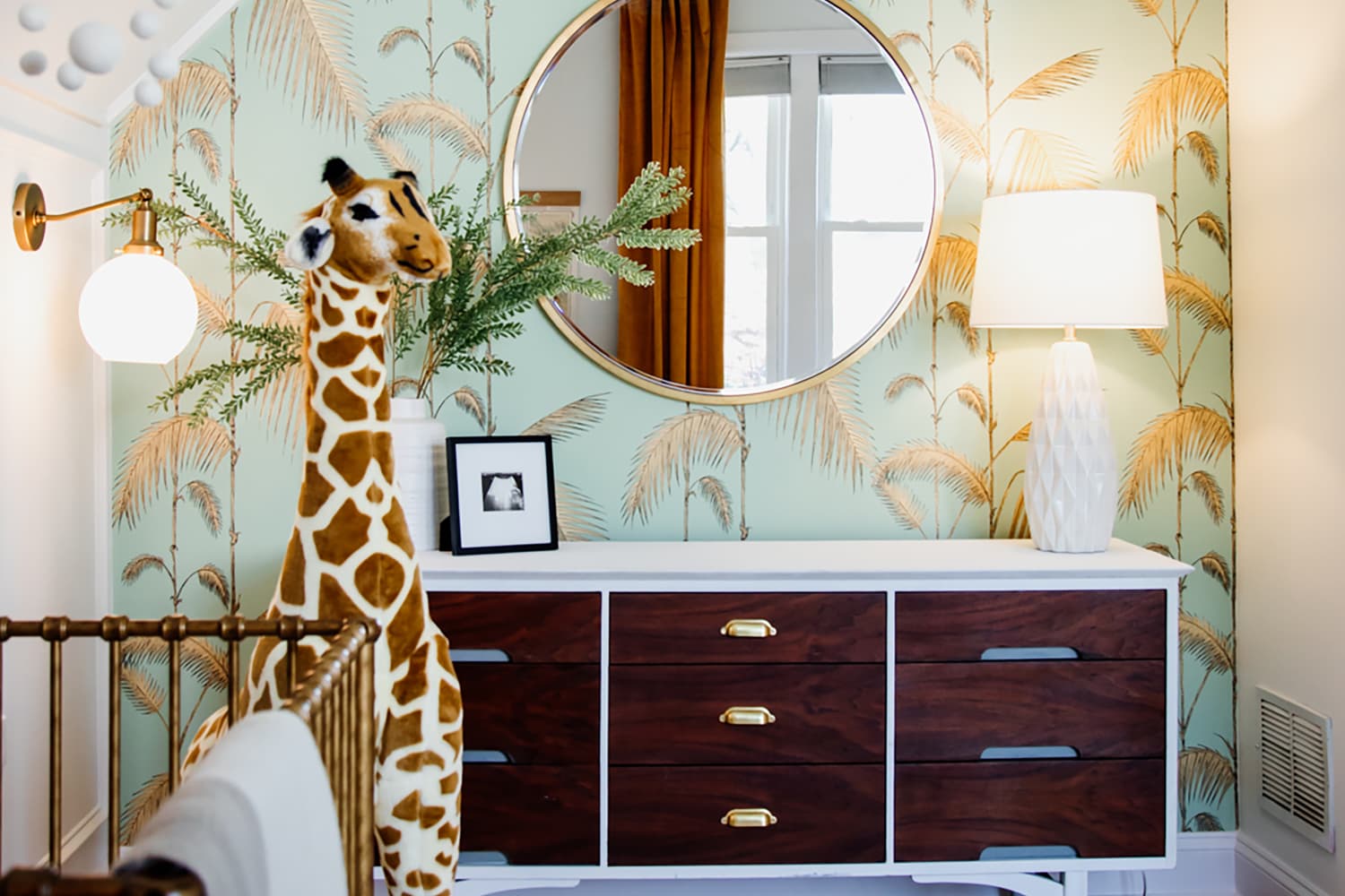 See Photos of the Palm Leaf Wallpaper in This Nursery | Cubby