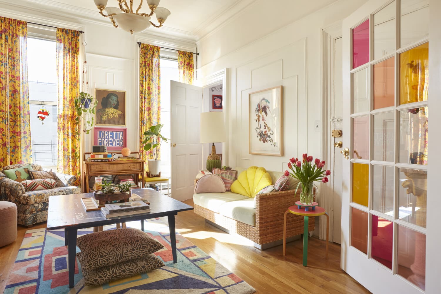 This May Be the Most Creative Way to Use Peel-and-Stick Wallpaper in Your Kitchen