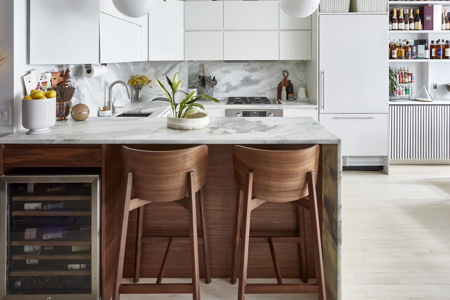 You Must See How This Renter Practically Doubled Her Kitchen Storage Area with This Hack