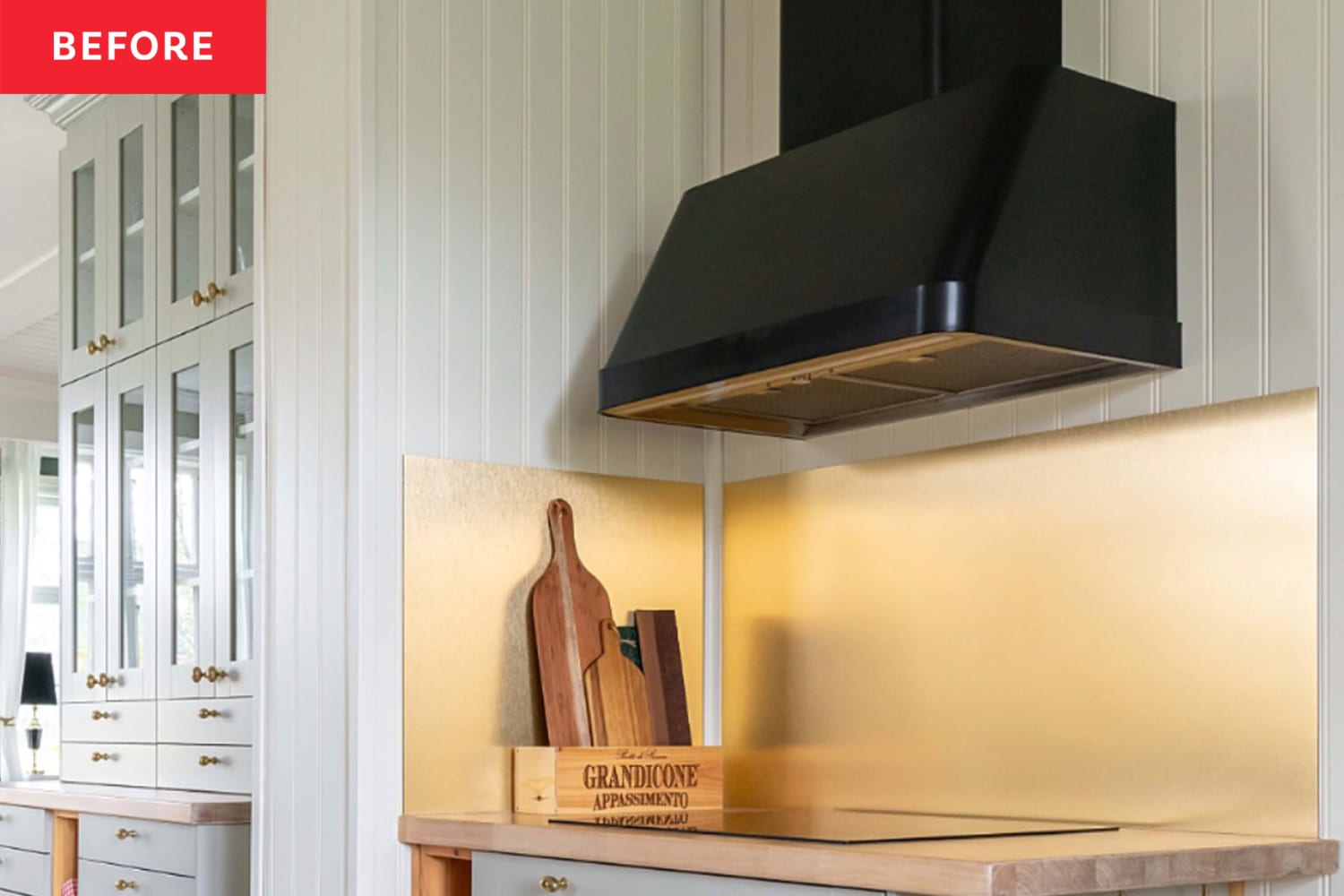 Before & After: Pink Cabinets Brightened a “Regrettably Neutral” IKEA-Clad Kitchen