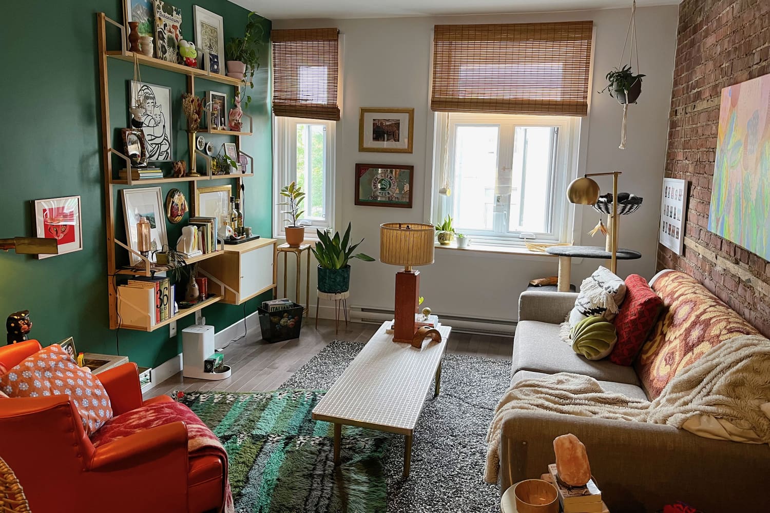 See a Decor Seller’s Rental Filled With Secondhand Gems | Apartment Therapy