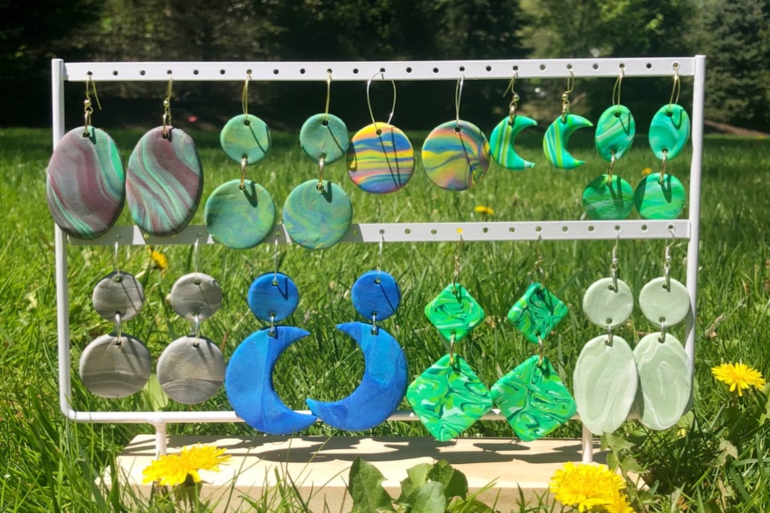 How to Bake Polymer Clay Earrings — Homemade Earrings Hobby Apartment