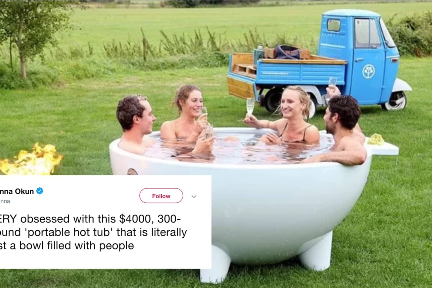 Portable Hot Tub Bowl Twitter Reactions Apartment Therapy