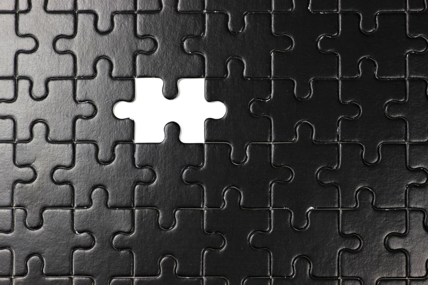 All-Black Puzzle | Apartment Therapy