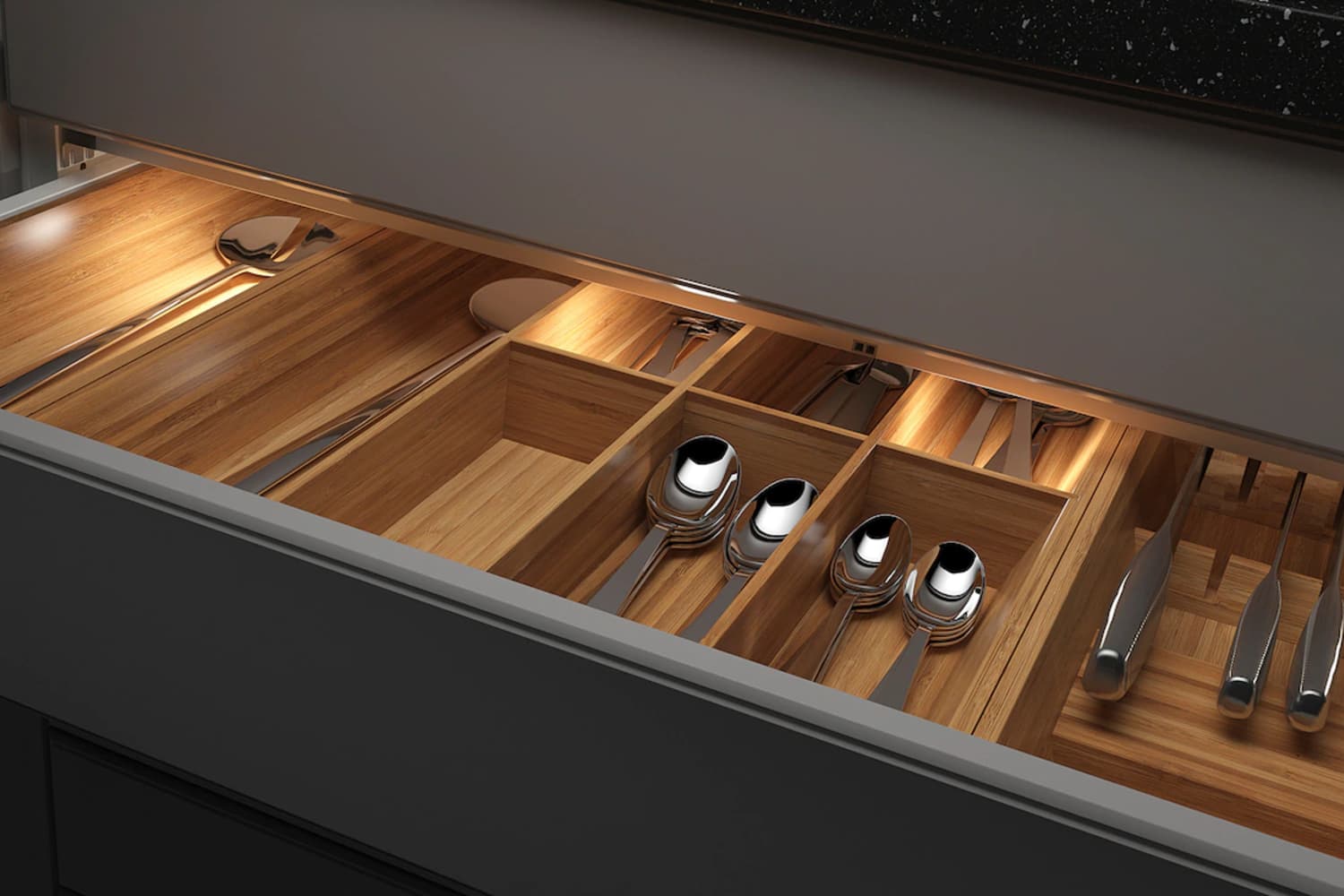IKEA OMLOPP drawer lights Apartment Therapy