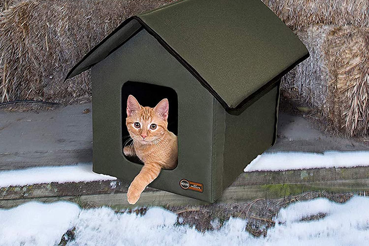 Heated cat house on Amazon Apartment Therapy