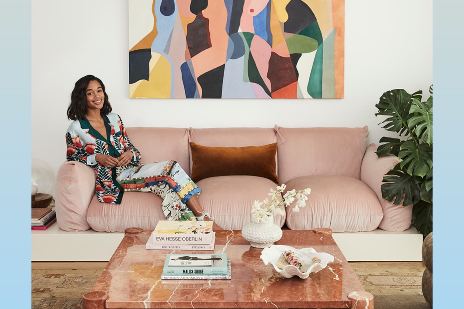 Laura Harrier Los Angeles Home Apartment Therapy