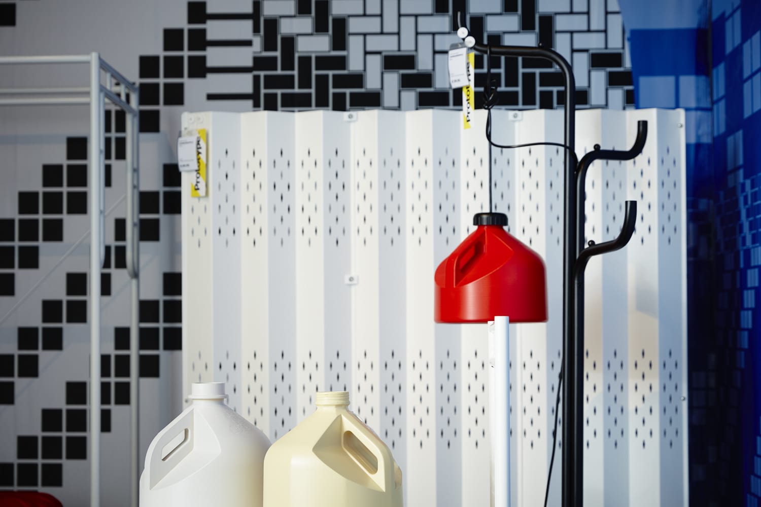 IKEA's Latest Fashion Collab Includes JugInspired Lamps and Layered