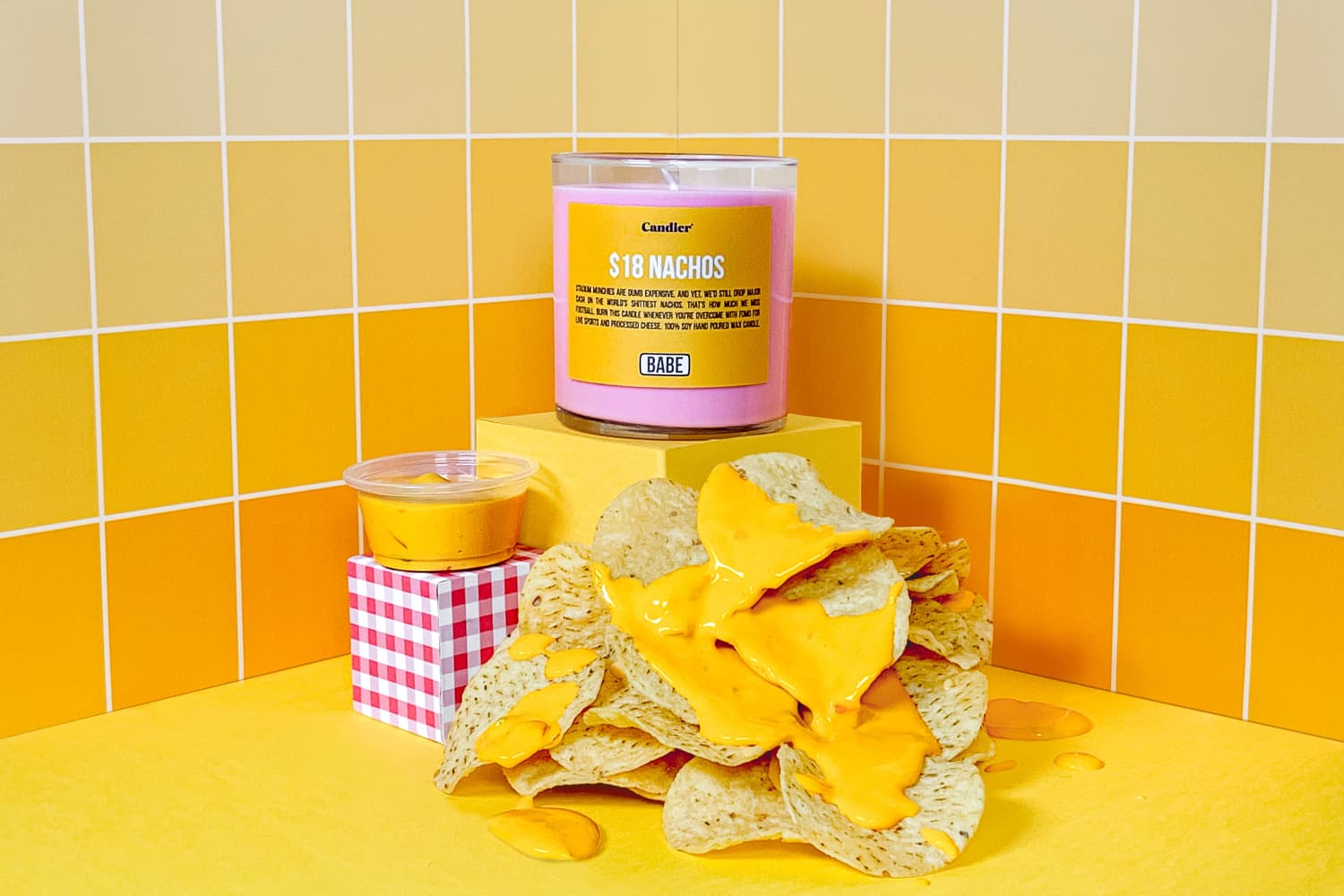 Football Themed Candles Apartment Therapy