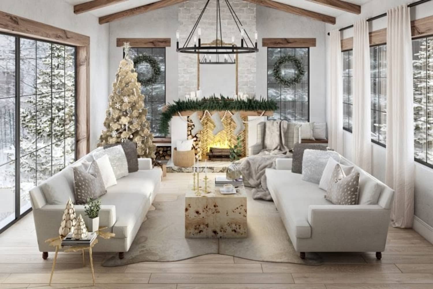 Holiday Zoom Backgrounds | Apartment Therapy