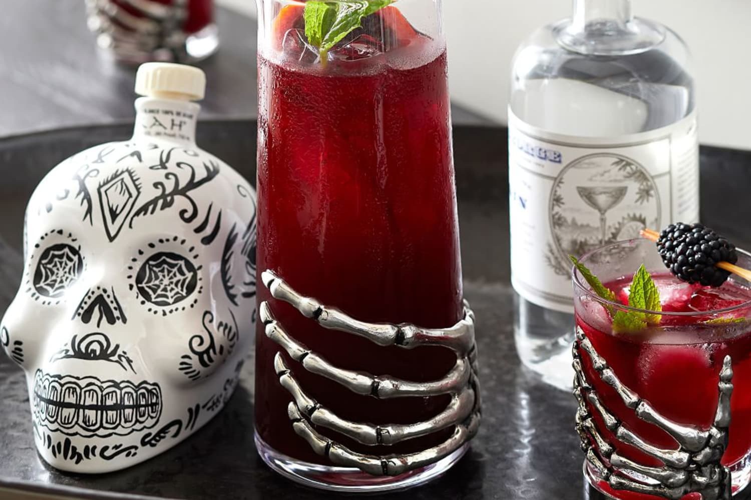 Pottery Barn’s Halloween Drinkware Set Is Cool Enough To Keep Out Year