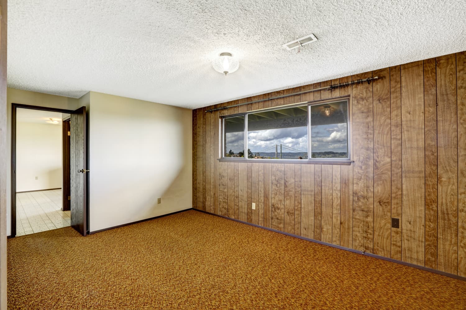You Can Remove Wood Paneling Without Actually Removing It Apartment