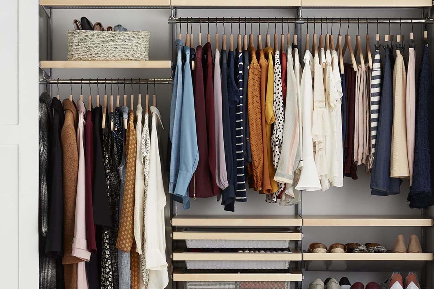 The Container Store Elfa Closet System Review Apartment Therapy