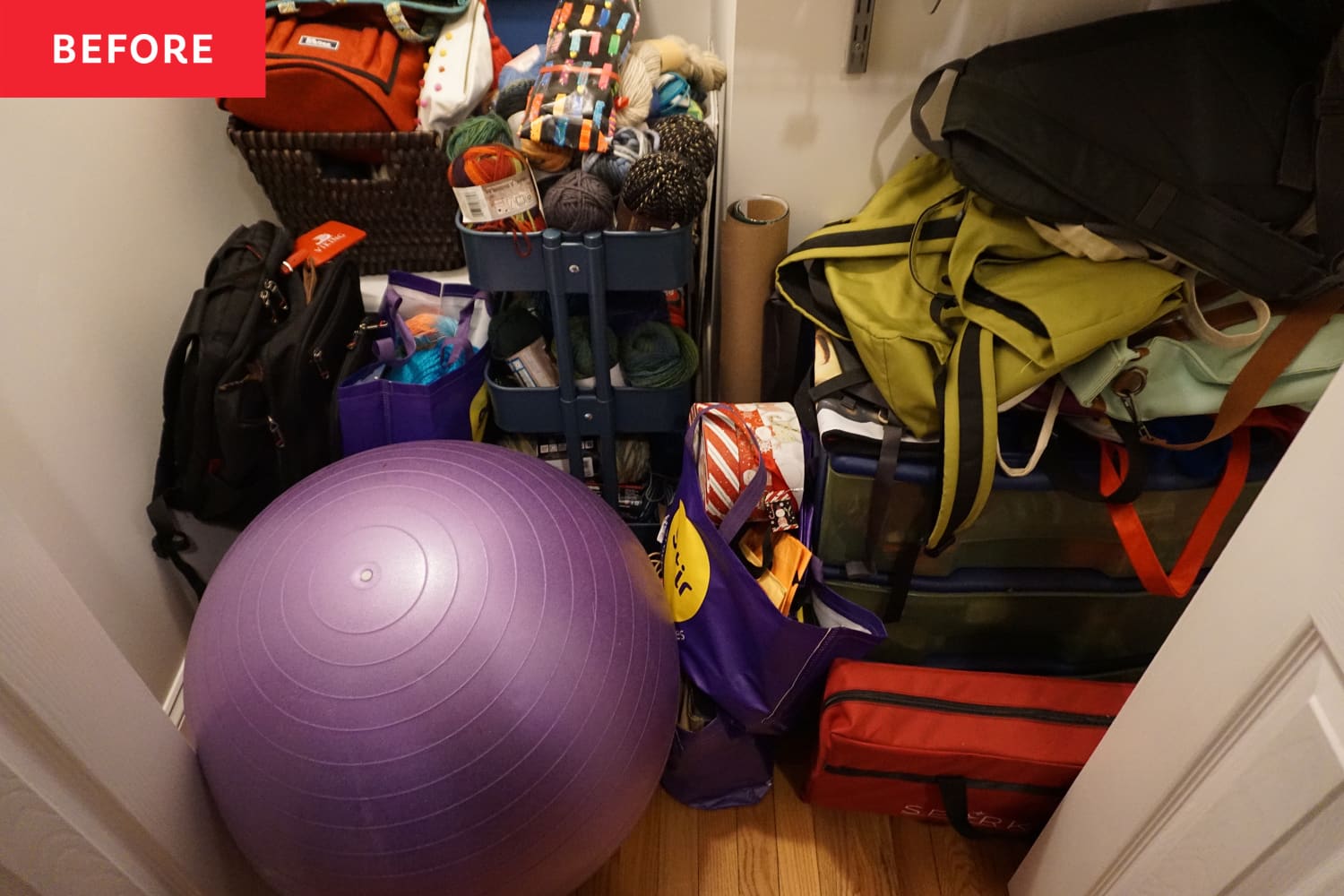 See How a Pro Organizer Fixed My “Disaster” Closet | Apartment Therapy