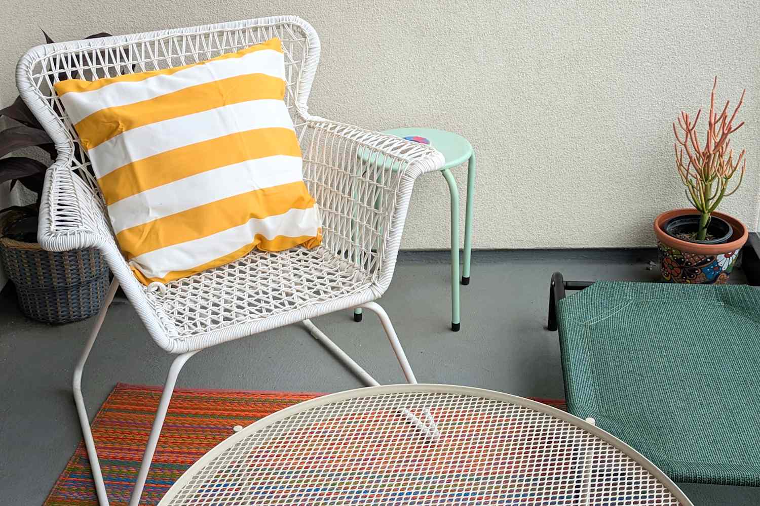 CLR Outdoor Furniture Cleaner Gets White Furniture Clean | Apartment