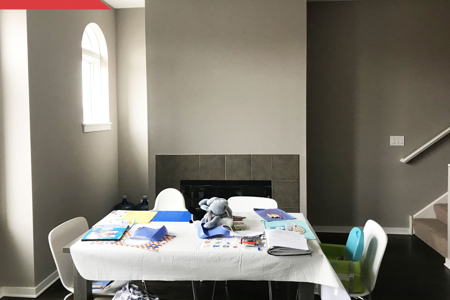 See How a Home Stager Transformed an Awkward Room into a Beautiful