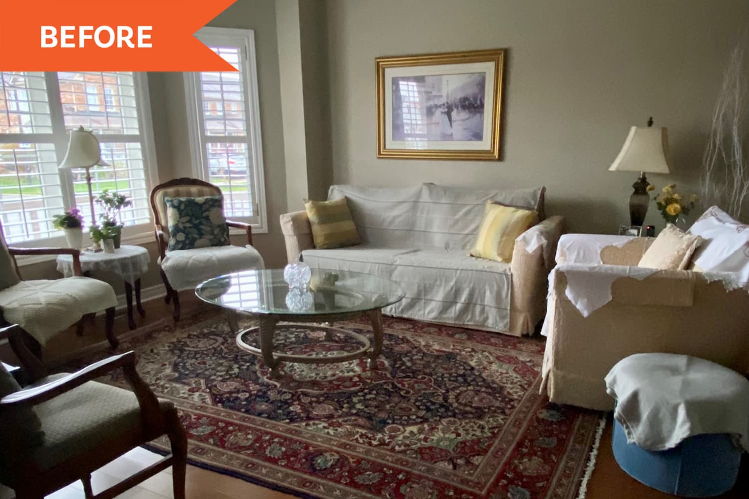 See How a Stager Used Subtle Tweaks to Enhance a Canadian Living Room