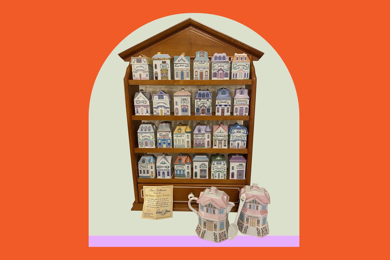 Lenox spice village set clearance