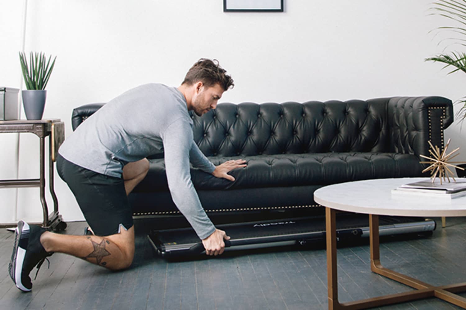 Treadmill in living room hotsell