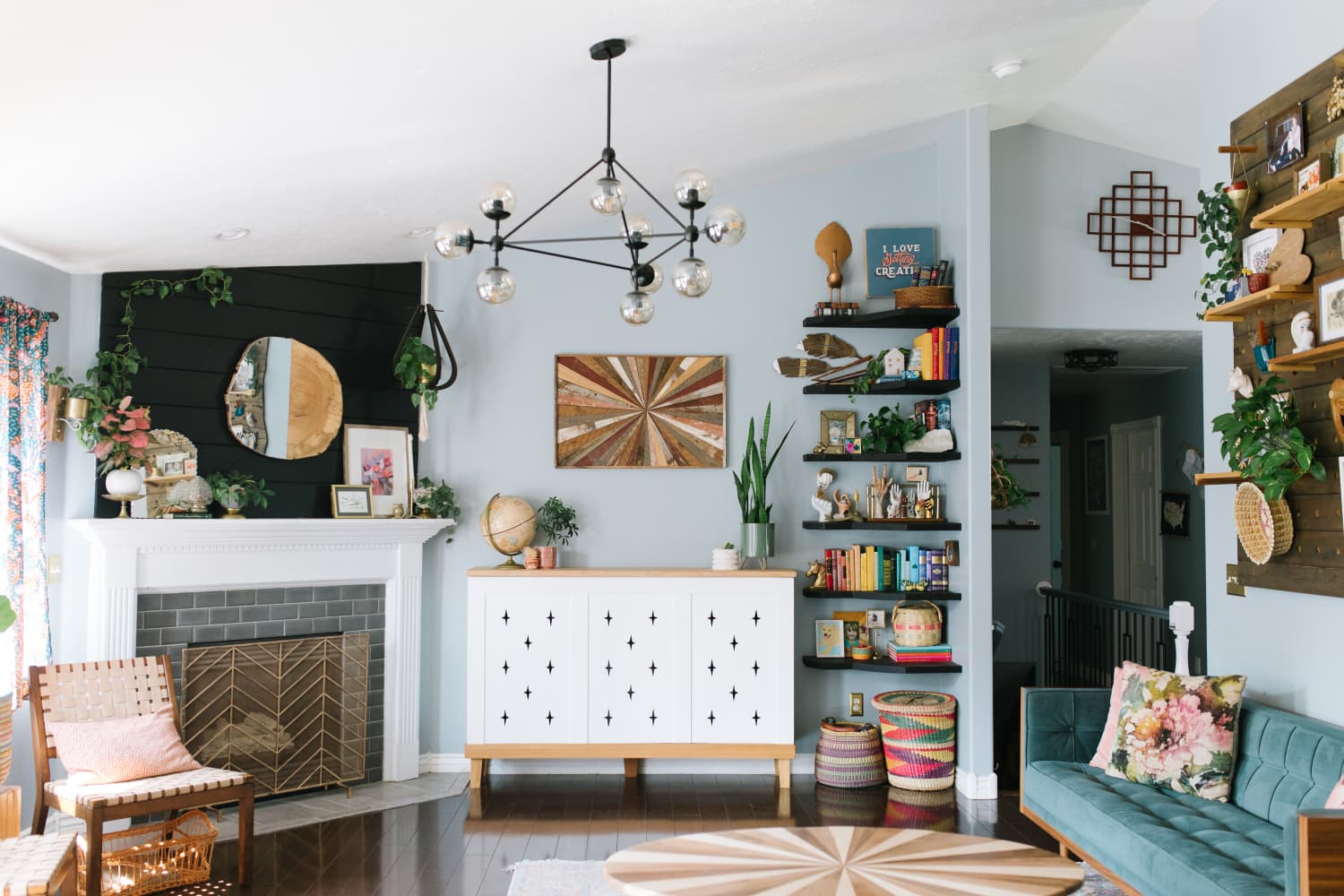 CREATIVE HOME IDEAS Imagine Chenille Hazel Multi-Colored 5 ft. x 7