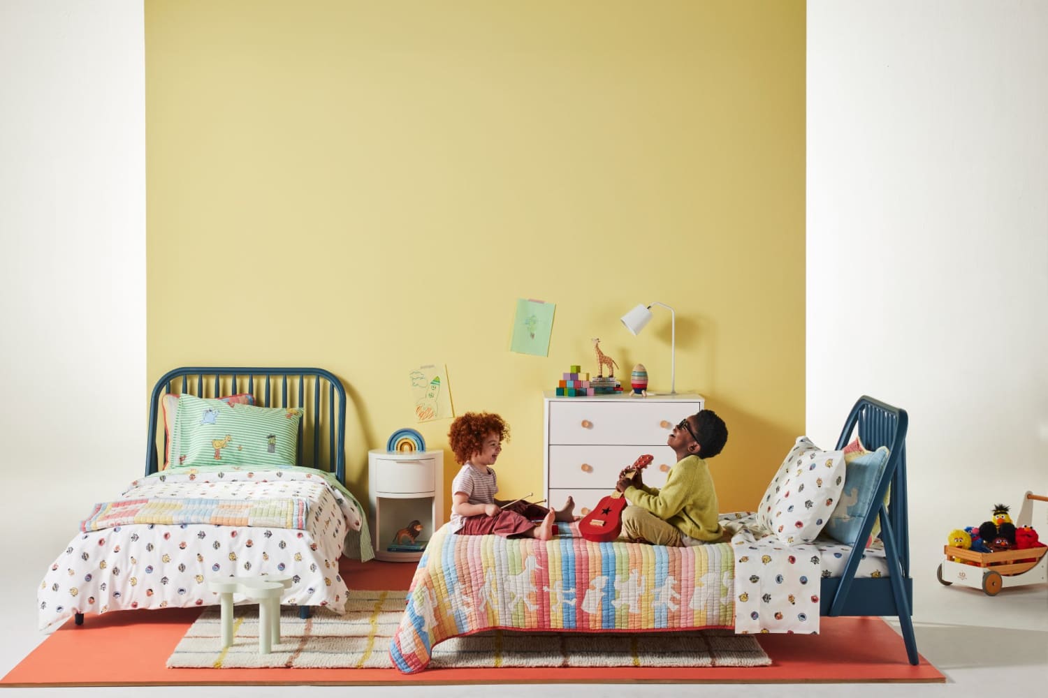 The New Brooklinen x Sesame Street Collection Is All Nostalgia