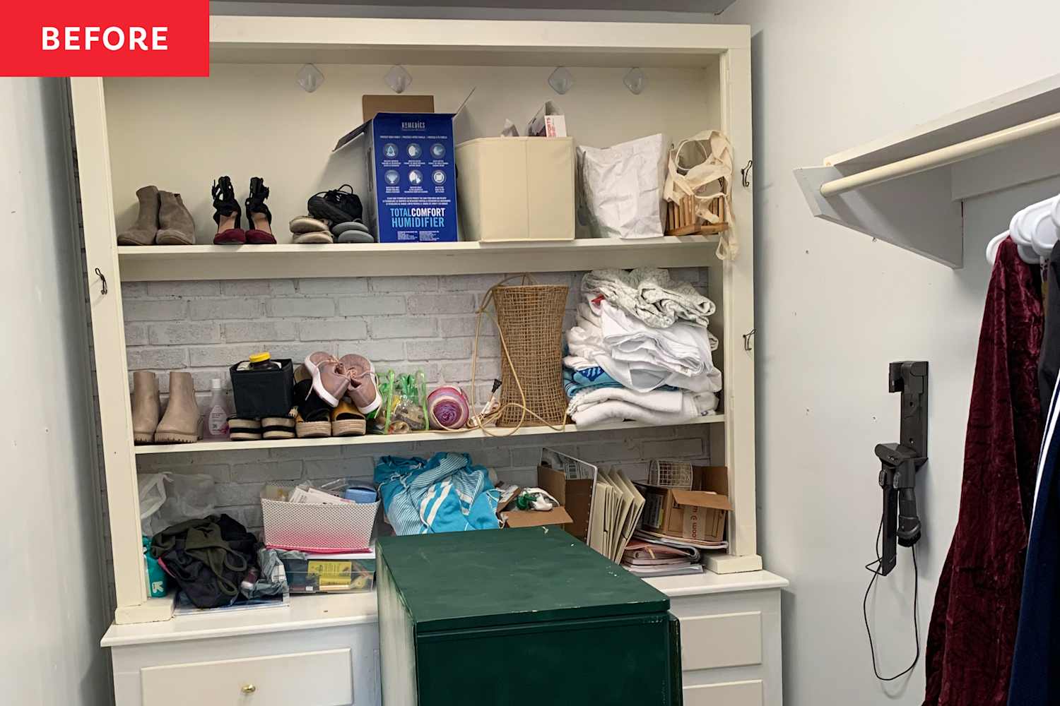 A Moody, Dramatic Nursery Was Once a Walk-In Closet — Now It's Her “Favorite Room”