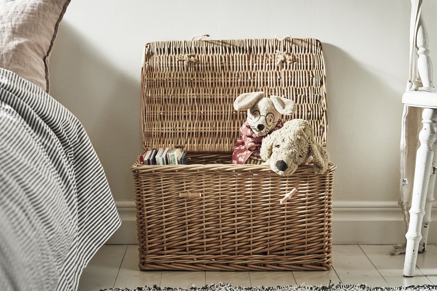 Toy storage wicker baskets discount