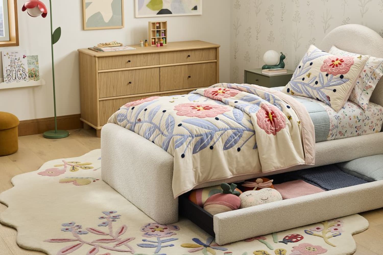 Kids twin trundle bed store