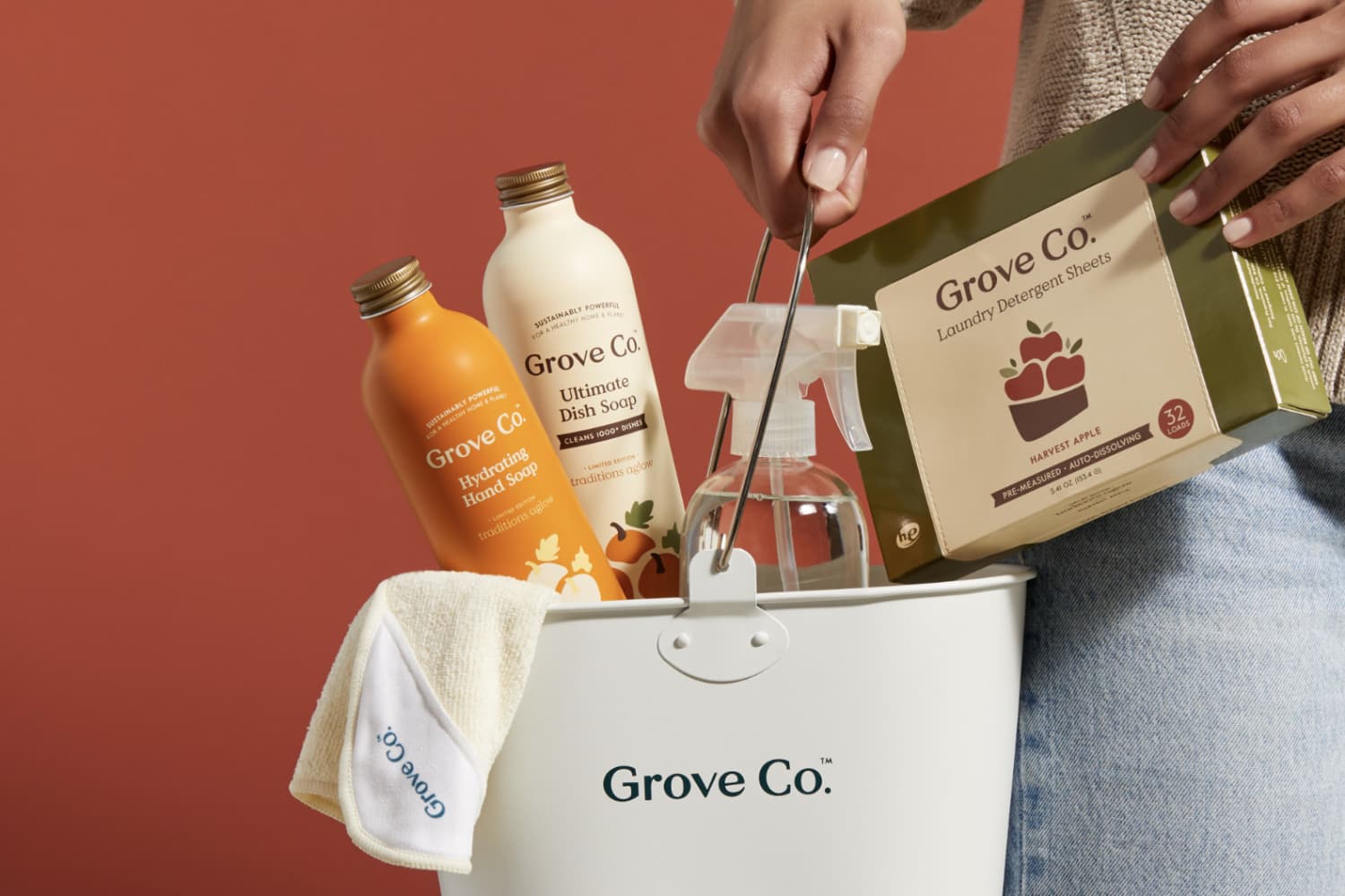 Grove Co. Collapsible Laundry Bag