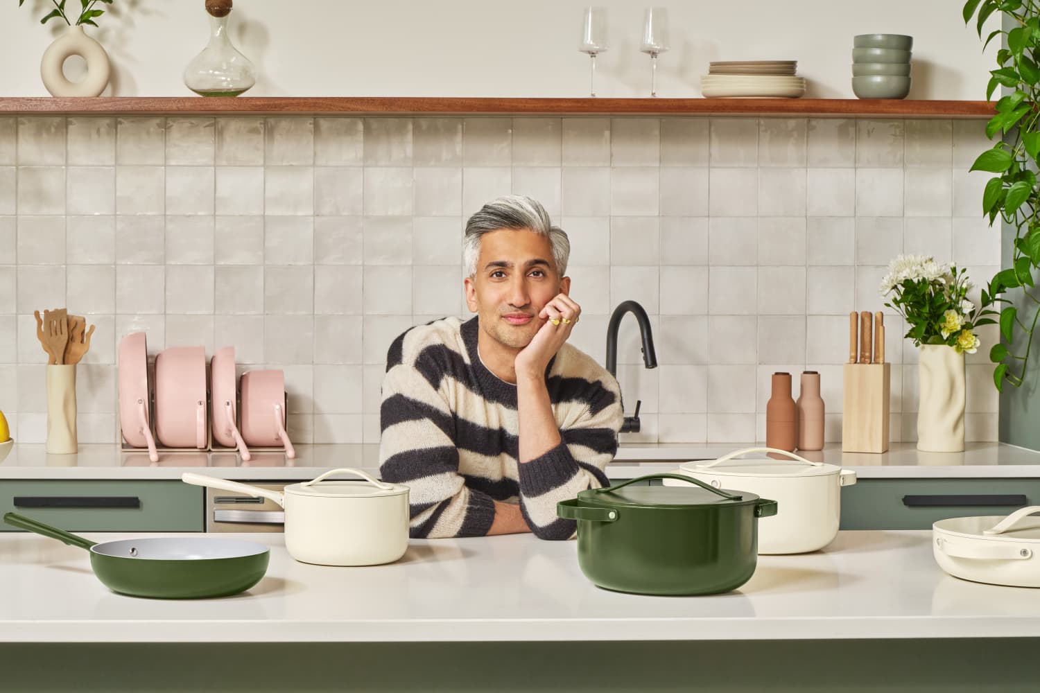 Tan France x Caraway Cookware Launch 2023 The Kitchn