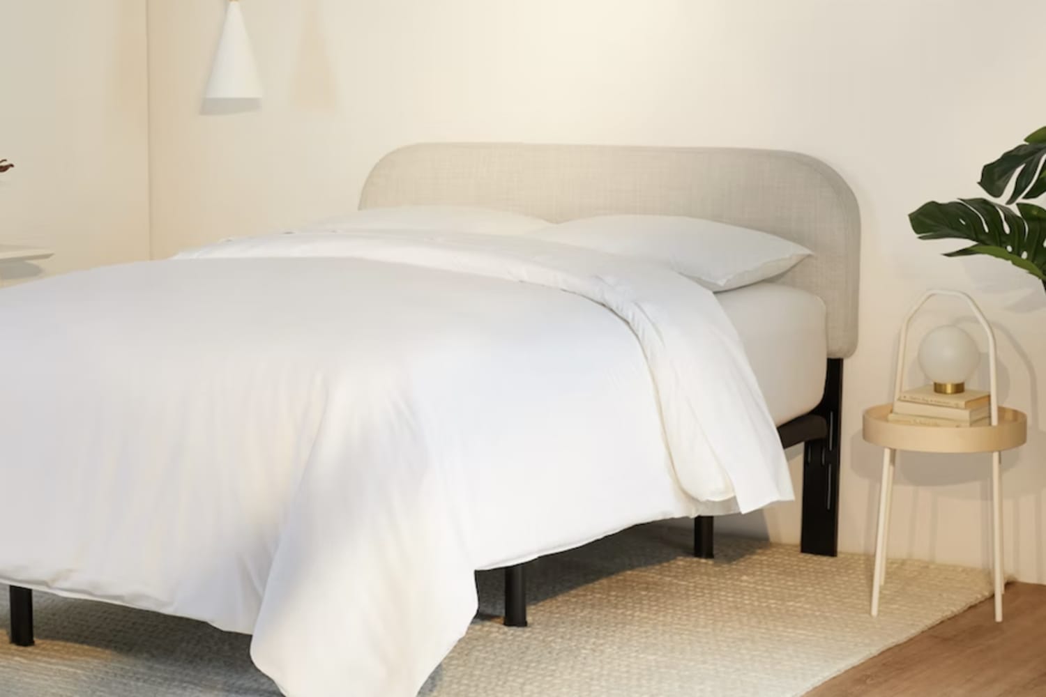 Casper metal bed frame outlet headboard