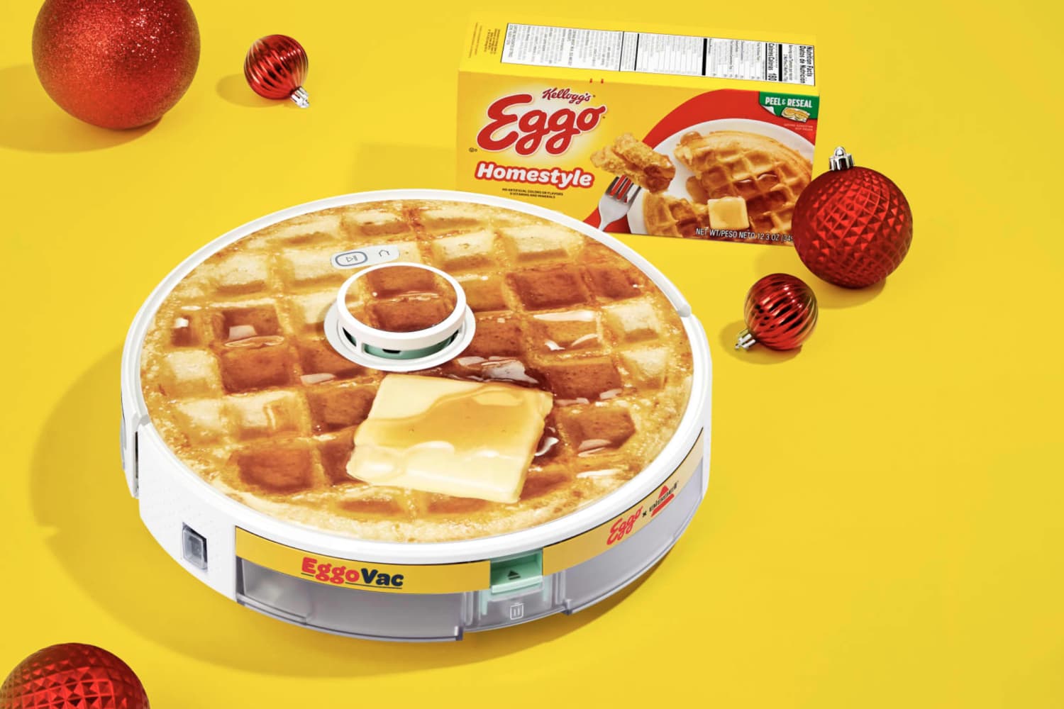 The Limited-Edition Eggo Waffle Robot Vacuum That Sold Out in Hours Is Back in Stock — and You Can Get It on Sale Right Now