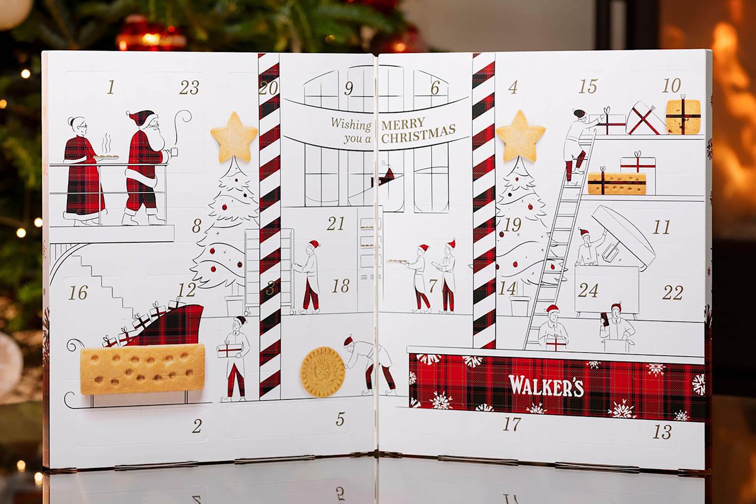 Walkers Shortbread Advent Calendar 2024 Printable Cahra Lettie