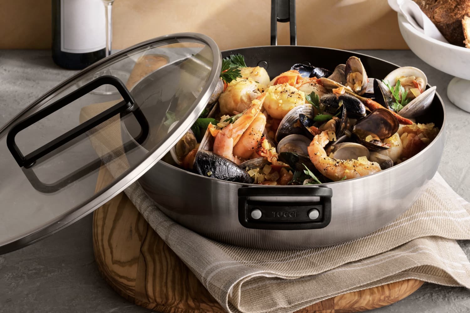 I Tried Stanley Tucci’s New Do-It-All Pan and It’s Exactly What I Need for Cooking Cozy Fall Meals