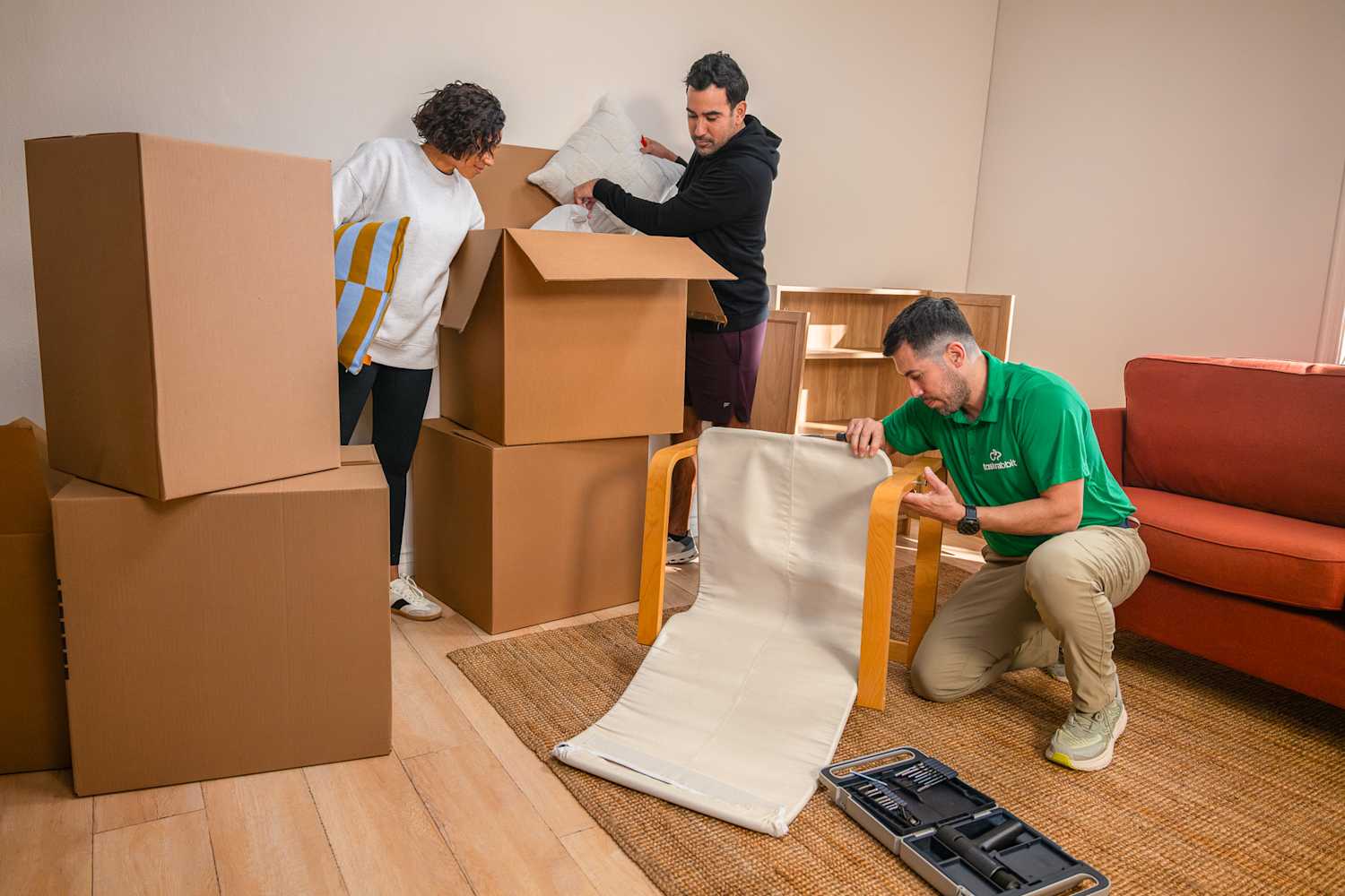 How to Go from Moving Boxes to a Finished Home in One Long Weekend