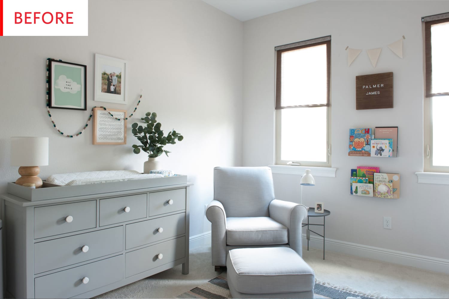 Before & After: A Nursery Goes from Sleepy to Dreamy | Apartment Therapy