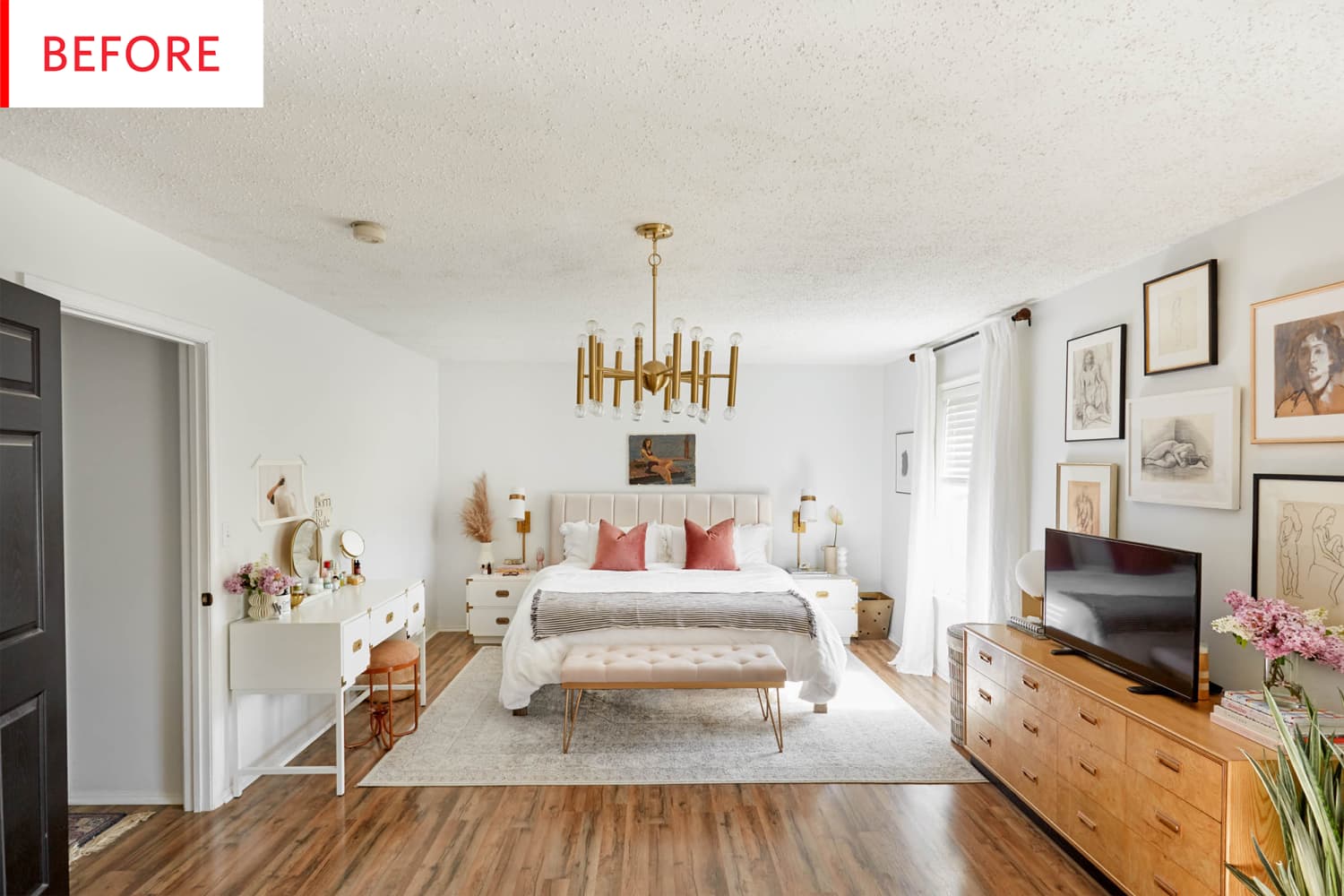 Before & After: This Bedroom Is the Perfect Argument for Painting Your