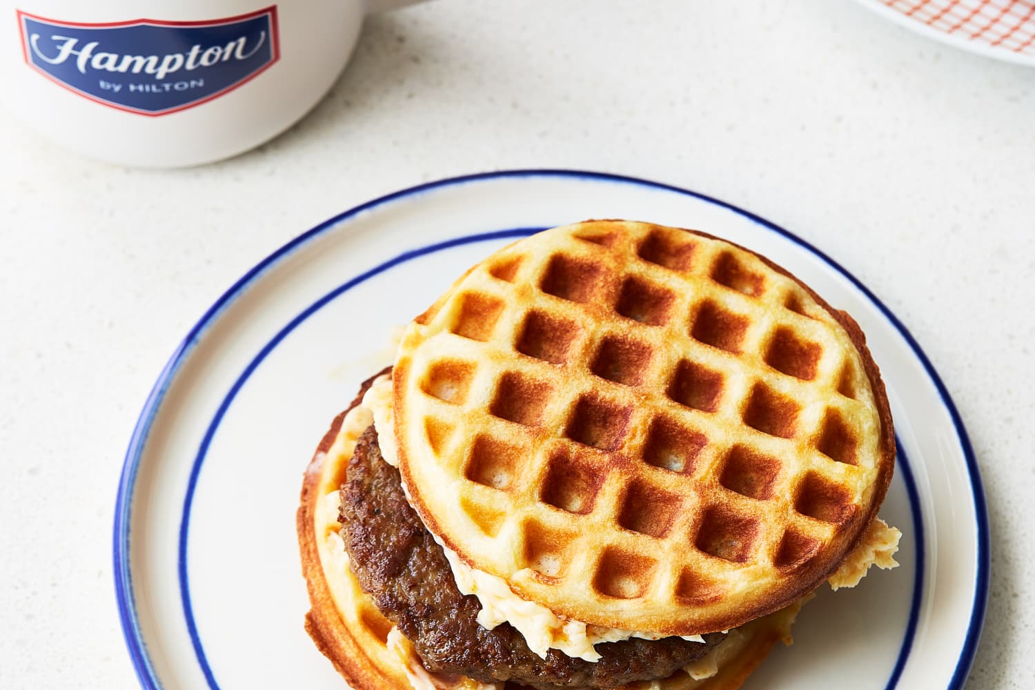 Waffle Breakfast Sliders with Spicy Maple Butter The Kitchn