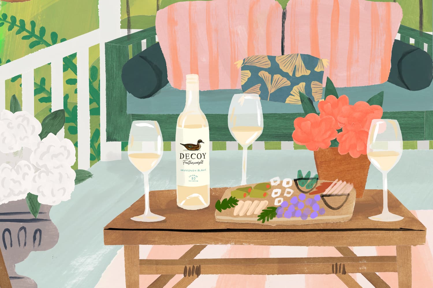 This Spring, I’m Prioritizing Low-Key Hangs (Which Are High-Key the Best) — and Pairing Them with a Delightful Wine