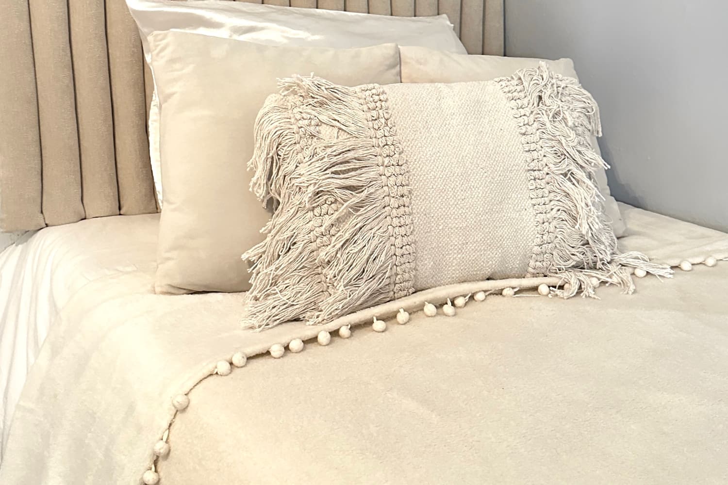 This DIY Pool Noodle Headboard Only Costs 60 Dorm Therapy